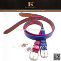 Fashion chastity female leather belt with stitching